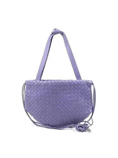 651811 Intrecciato Bulb Small Shoulder Bag - BOTTEGA VENETA - BALAAN 1