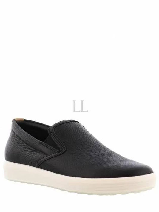 Soft 7 Slip On Black - ECCO - BALAAN 2