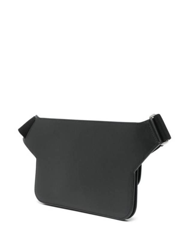 Paris Leather Belt Bag Black - SAINT LAURENT - BALAAN 3