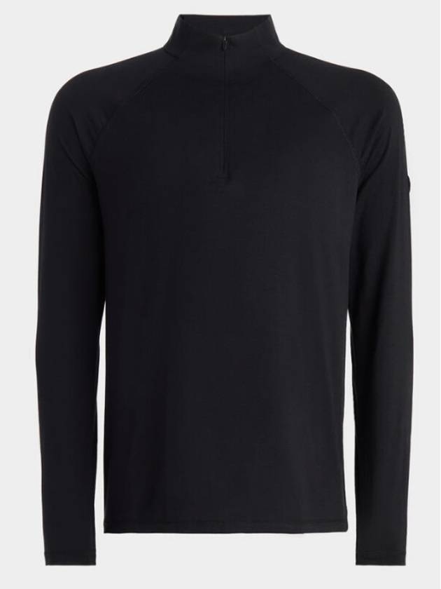 Men s Luxe Quarter Zip Mid Layer GMM000002ONYX - G/FORE - BALAAN 1