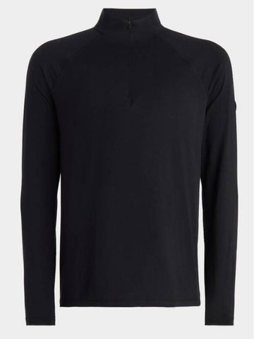 Men s Luxe Quarter Zip Mid Layer GMM000002ONYX - G/FORE - BALAAN 1