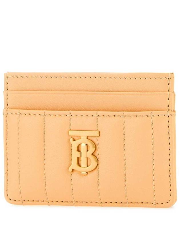 Lola Quilted Card Wallet Golden Sand - BURBERRY - BALAAN 3