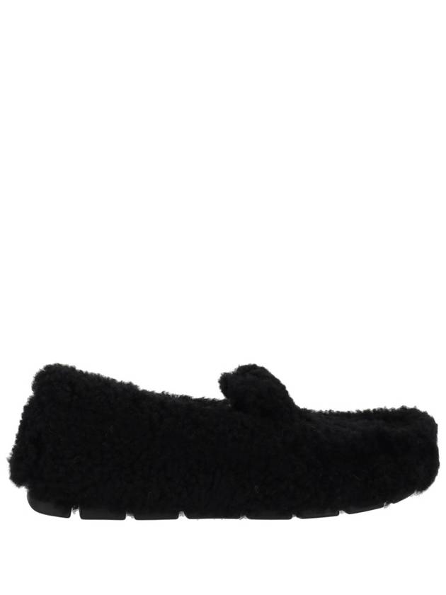 Shearling Driving Shoes Black - PRADA - BALAAN 2