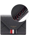 Envelope Card Wallet Gray - THOM BROWNE - BALAAN 3