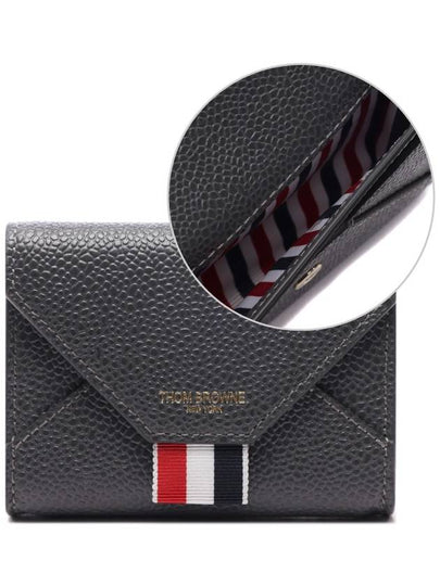 Envelope Card Wallet Gray - THOM BROWNE - BALAAN 2