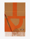 Casaque Grand Mors Muffler Camel Orange - HERMES - BALAAN 2