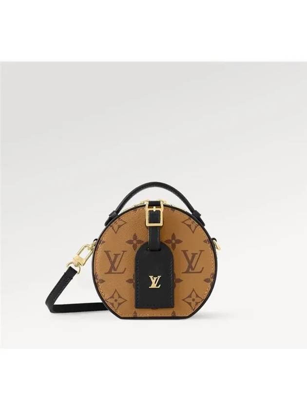 Monogram Reverse Canvas Boite Chapeau Mini Bag Brown Black - LOUIS VUITTON - BALAAN 2