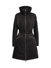 Hermanville Gabardine Parka Black - MONCLER - BALAAN 1