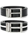 Shiffie 35 R Leather Belt Black - BALLY - BALAAN 2