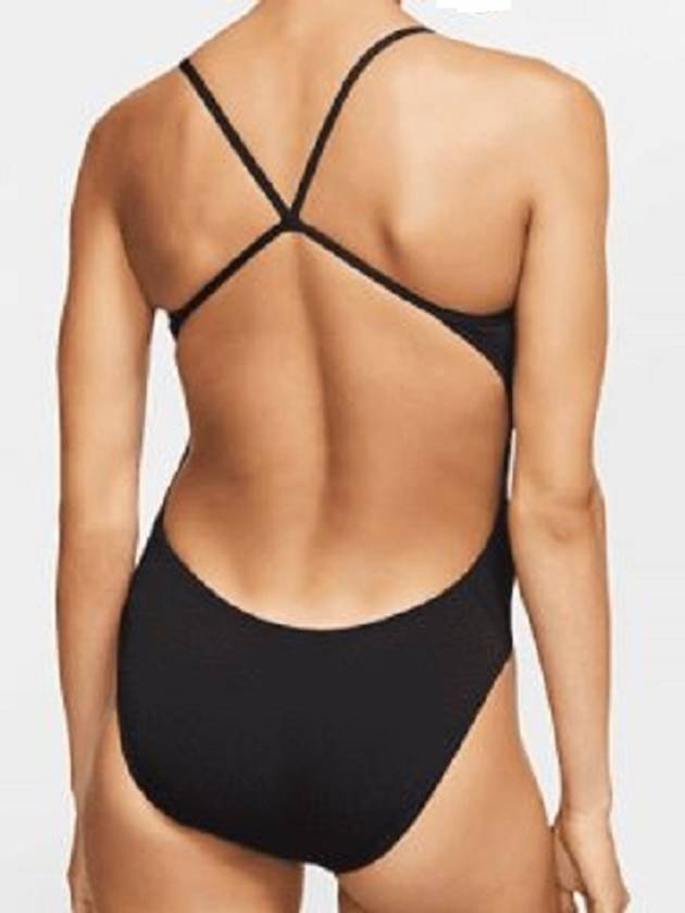 Women's Cutout Indoor One Piece Swimsuit Black - NIKE - BALAAN 3