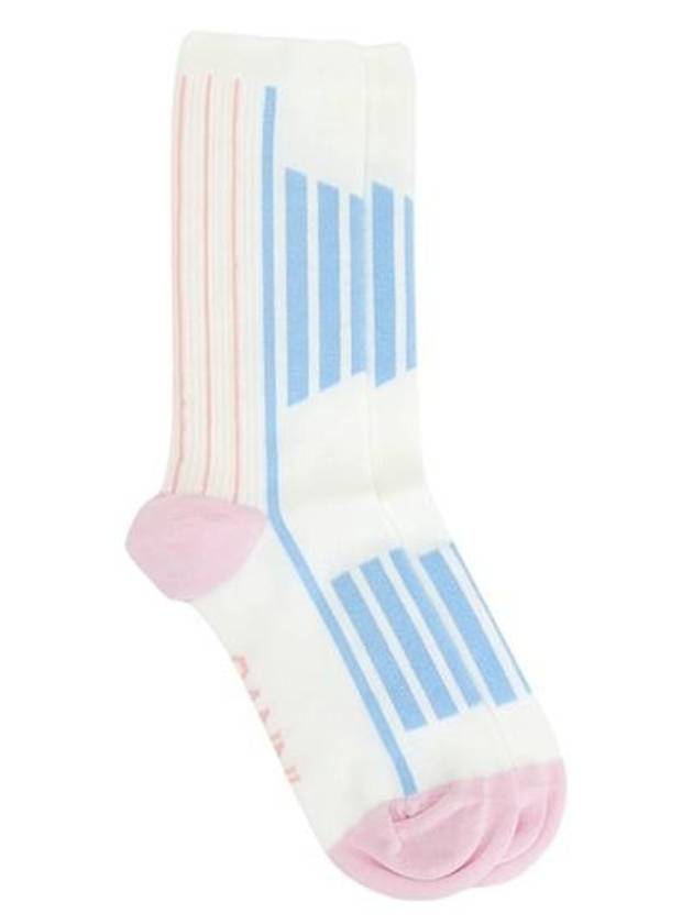 Sporty Socks Egret - GANNI - BALAAN 2