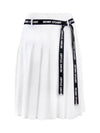 Golf Women s Medium Pleated Skirt White - HENRY STUART - BALAAN 2