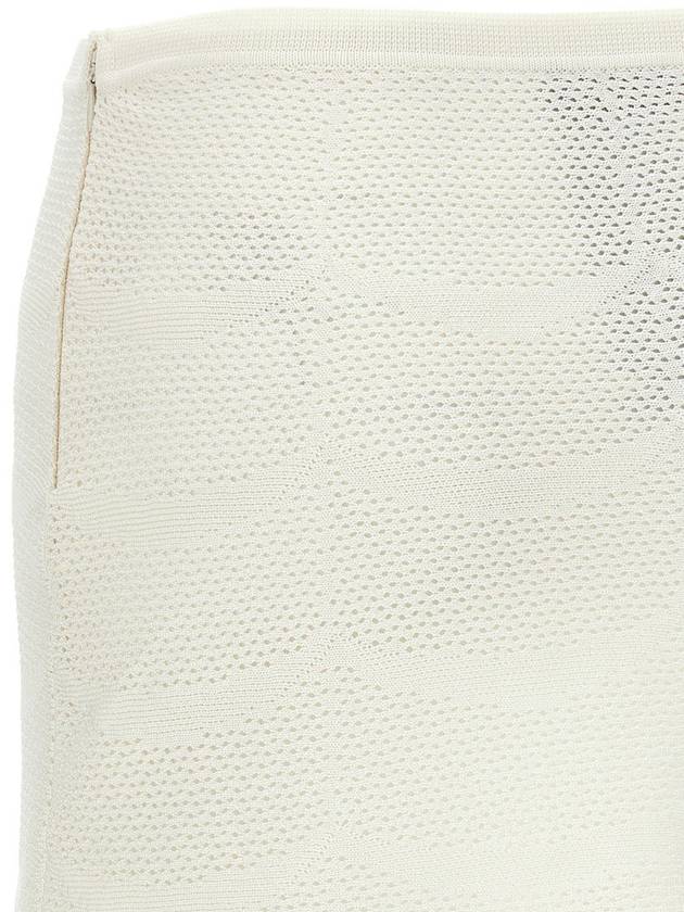 Tom Ford Crochet Mini Skirt - TOM FORD - BALAAN 4