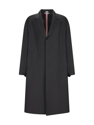 WOOL RAGLAN COAT - THOM BROWNE - BALAAN 1