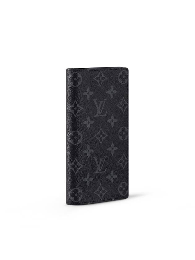 Brazza Wallet Monogram Eclipse - LOUIS VUITTON - BALAAN 3