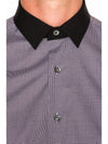 CONTRAST COLLAR SHIRT - LANVIN - BALAAN 6