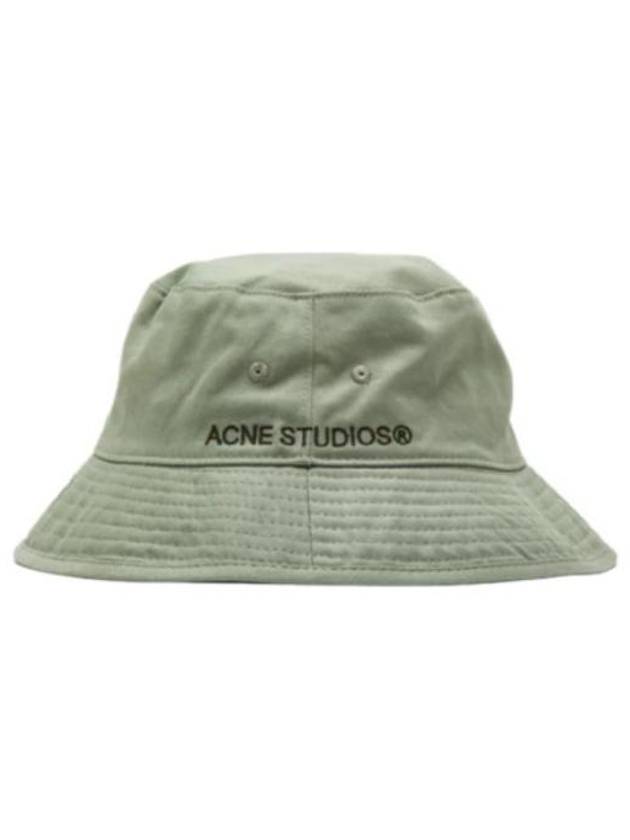 Twill Bucket Hat Sage Green - ACNE STUDIOS - BALAAN 2