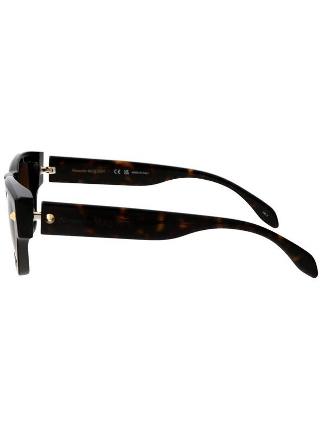 Sunglasses AM0409S 002 002 HAVANA HAVANA BROWN - ALEXANDER MCQUEEN - BALAAN 4