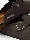 Boston Microfiber Desert Dust Bloafer Black - BIRKENSTOCK - BALAAN 3