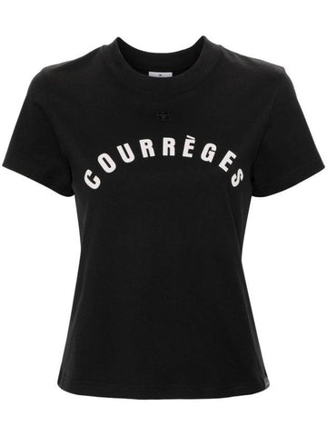 Courrèges T-Shirt With Logo - COURREGES - BALAAN 1