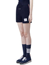 Logo Patch Shorts Navy - THOM BROWNE - BALAAN 3