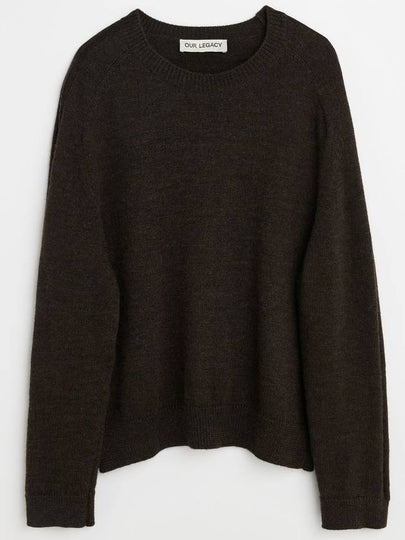 Merino Wool Knit Top Brown - OUR LEGACY - BALAAN 2