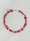 RED Coral Choker Necklace - RUBATI - BALAAN 3