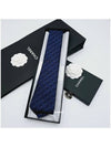 Men's Silk Tie CC Logo Navy AA9940 - CHANEL - BALAAN 7
