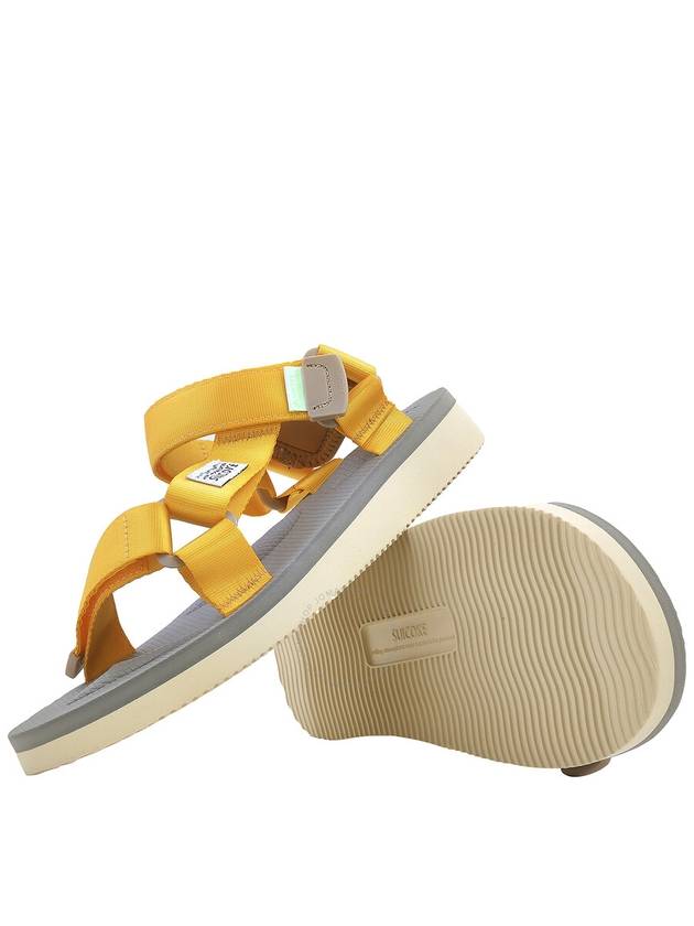 Suicoke Yellow X Beige Depa-Cab Sandals, Size 7 - SUICOKE - BALAAN 2