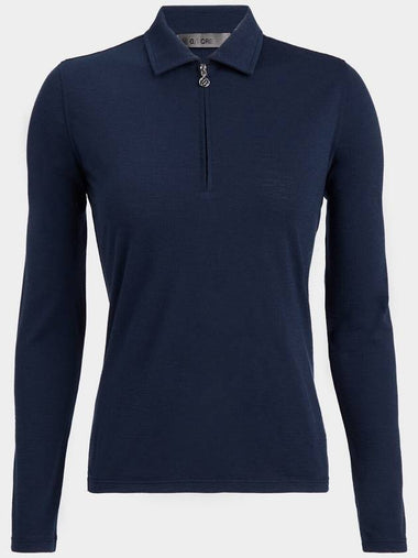 Women s Lightweight Fine Wool Long Sleeve Polo - G/FORE - BALAAN 1