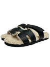 23FW Chypre Shearling Sandals H222195Z - HERMES - BALAAN 2