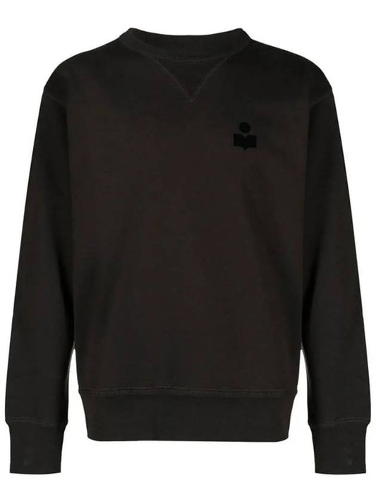 Men's Mike Logo Sweatshirt Dark Brown - ISABEL MARANT - BALAAN 2