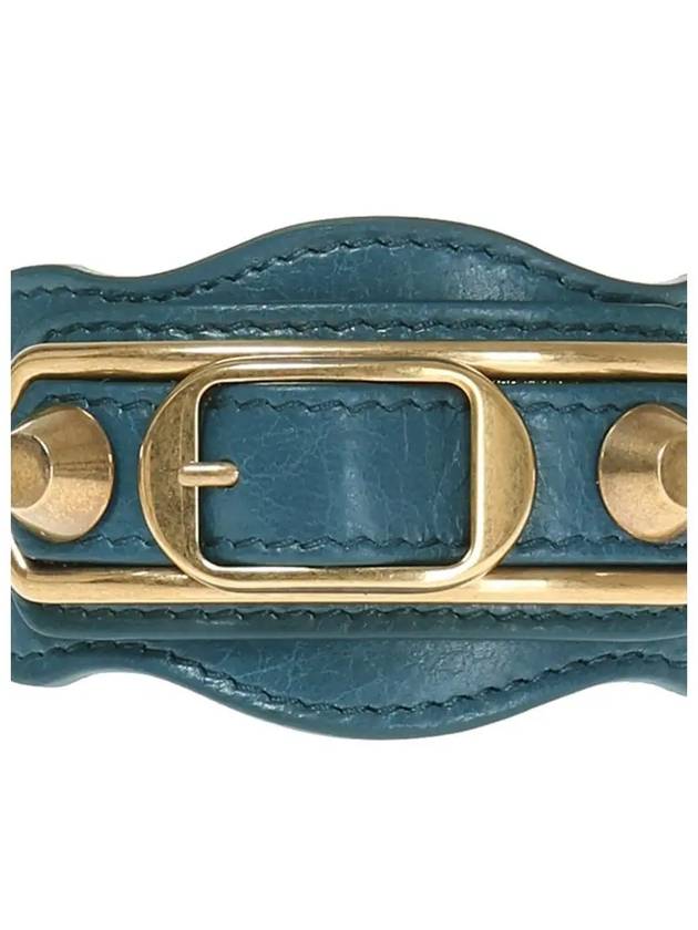 Giant Gold Buckle Bracelet Blue - BALENCIAGA - BALAAN 5