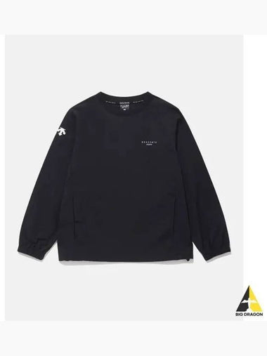 Junior Worthing Woven Sweatshirt Black SP32JUWH82 - DESCENTE - BALAAN 1