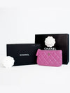 Classic Mini Pouch Caviar Purple Gold Plated AP4020 B10583 NY567 - CHANEL - BALAAN 1