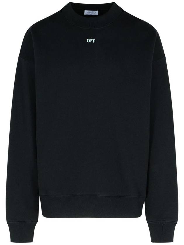 Off-White 'Vibe Arrow' Black Cotton Sweatshirt - OFF WHITE - BALAAN 1