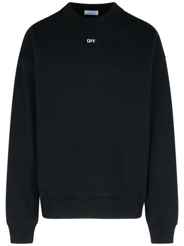 Off-White 'Vibe Arrow' Black Cotton Sweatshirt - OFF WHITE - BALAAN 1