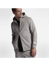 01914430063WrapMade in ItalyHooded Zip Up JacketGray - NIKE - BALAAN 5