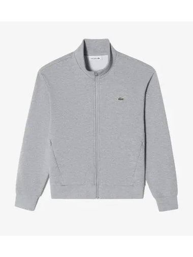 Women s CP Chouli High Neck Zip Up Melange Gray - LACOSTE - BALAAN 1