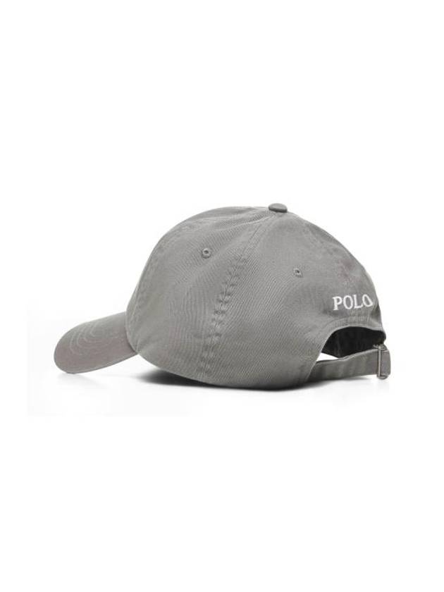 Embroidered Pony Ball Cap Grey - POLO RALPH LAUREN - BALAAN 4