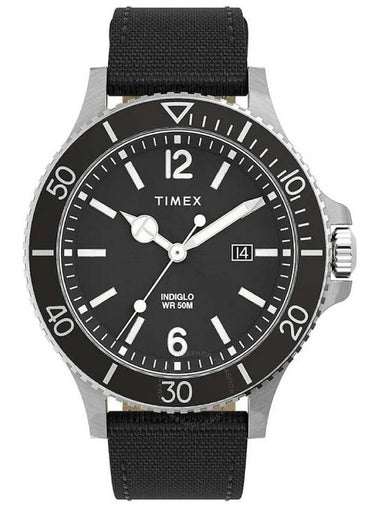 Timex Harborside Coast Quartz Black Dial Men's Watch TW2V27000 - TIMEX - BALAAN 1