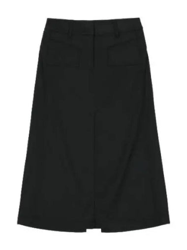 yarn skirt black - DIESEL - BALAAN 1