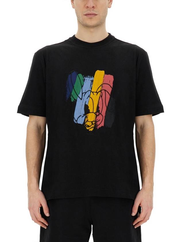 PS by short sleeve t-shirt M2R 675Y MP4538 79 BLACK - PAUL SMITH - BALAAN 2