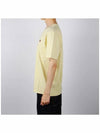 Fox Head Patch Classic Short Sleeve T-Shirt Yellow - MAISON KITSUNE - BALAAN 4