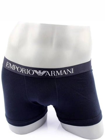 Armani Panties Underwear Men's Underwear Drawn 818 718 Navy - EMPORIO ARMANI - BALAAN 1