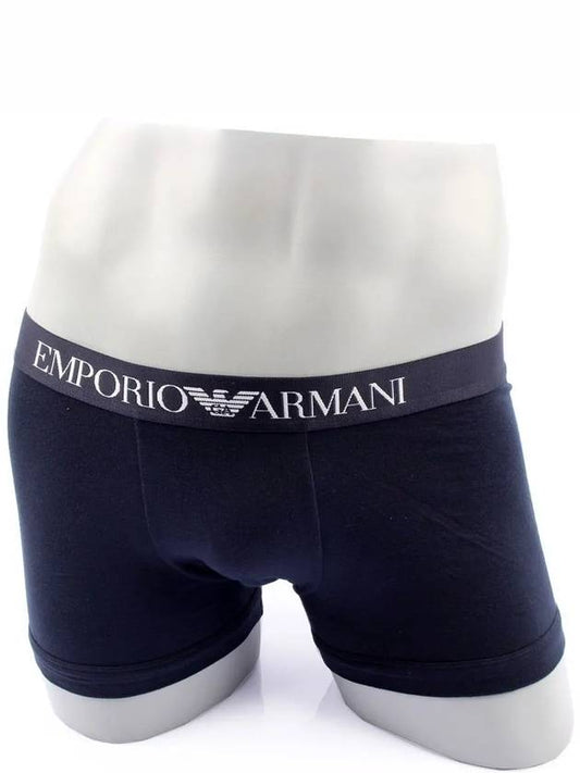 Armani Panties Underwear Men's Underwear Drawn 818 718 Navy - EMPORIO ARMANI - BALAAN 1