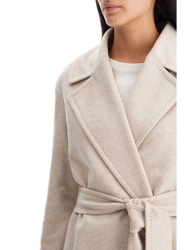 cashmere robe coat with wraparound - MAX MARA - BALAAN 4