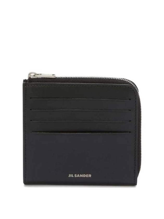 logo embossed leather card slot wallet J25VL0007P5713 - JIL SANDER - BALAAN 1