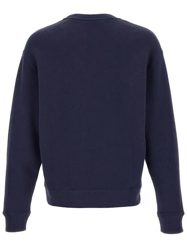 Fox Cotton Sweatshirt Navy - MAISON KITSUNE - BALAAN 3