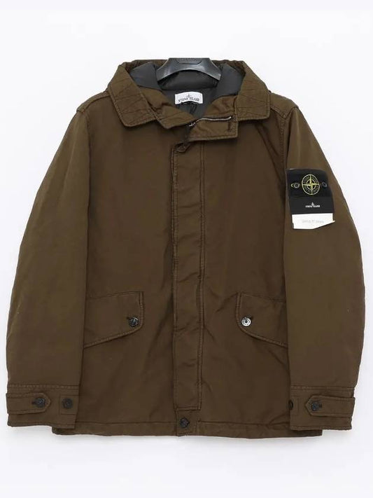 David-TC Down Short Parka Khaki - STONE ISLAND - BALAAN 2